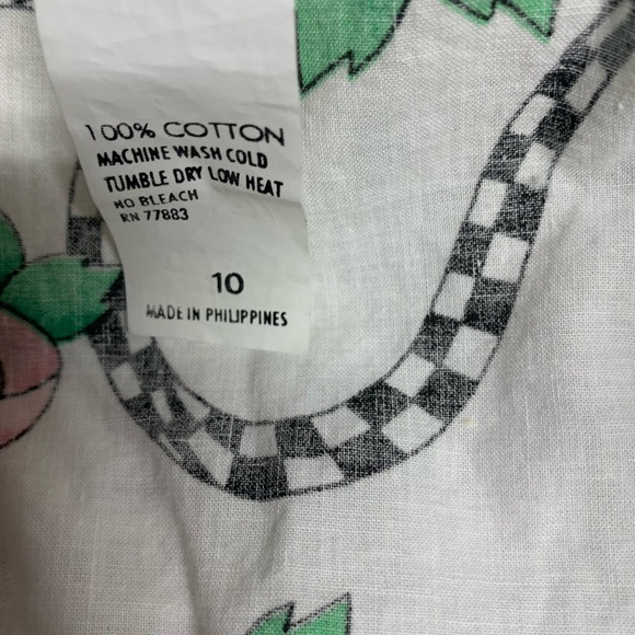 Vintage RARE Mary Englebreit Daisy Kingdom Girls Top Size 10 - Picture 4 of 6